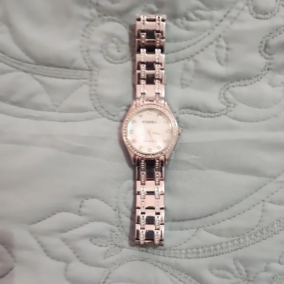 Fossil | Accessories | Fossil Silvertone Watch With  display picture 3
